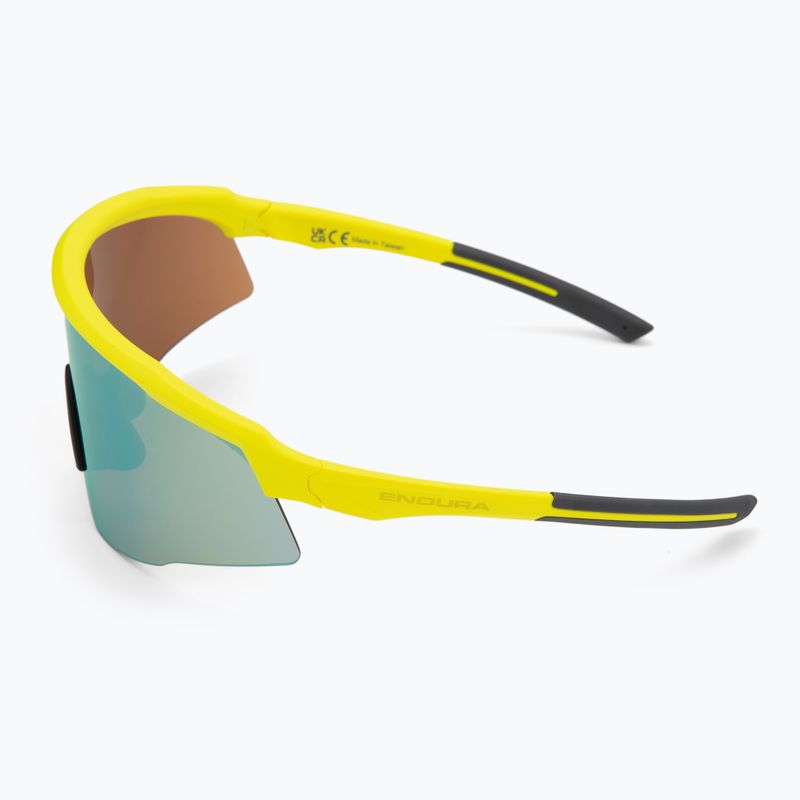 Okulary przeciwsłoneczne Endura Shumba II 3+0+0 hi-viz yellow/smoke tint/full gold mirror 5