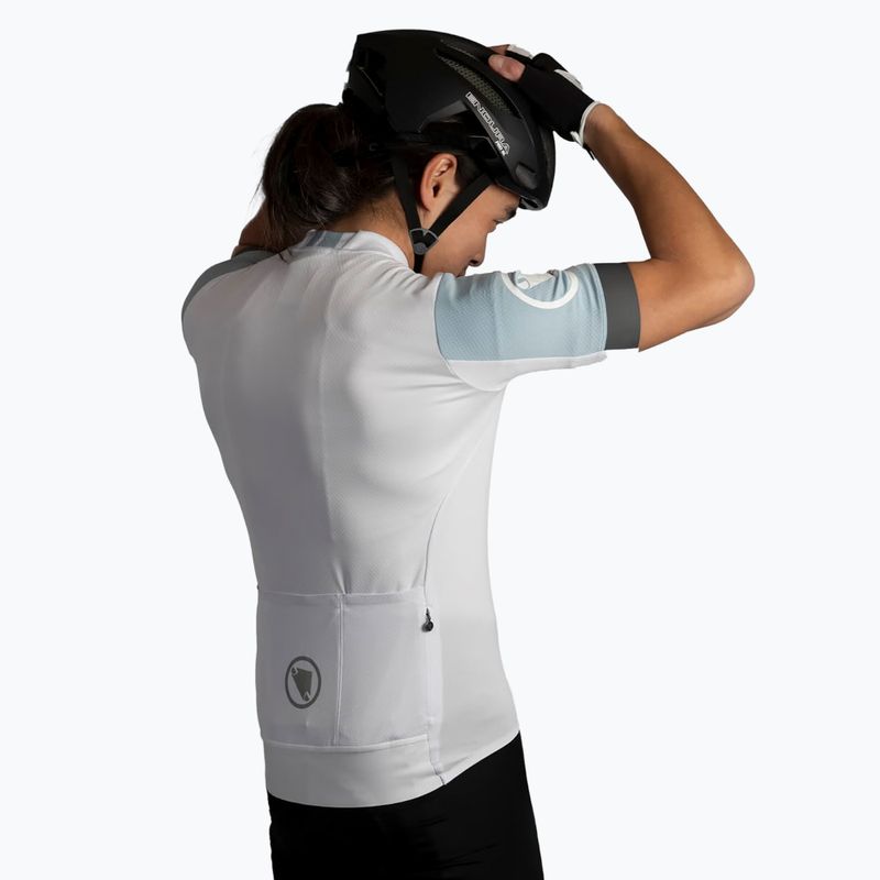 Koszulka rowerowa męska Endura FS260 S/S Std white 3
