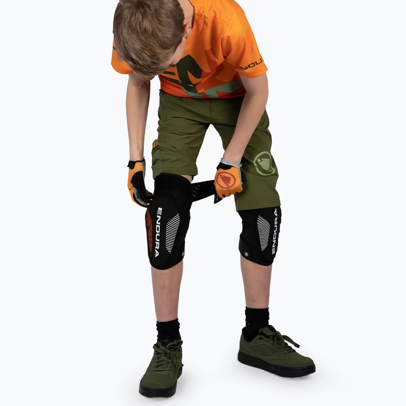 Ochraniacze rowerowe na kolana dziecięce Endura MT500 D3O Youth Knee Pad black 7