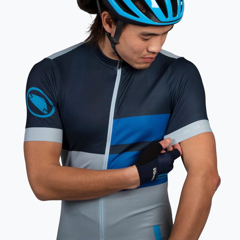 Koszulka rowerowa męska Endura FS260 Print ink blue 5