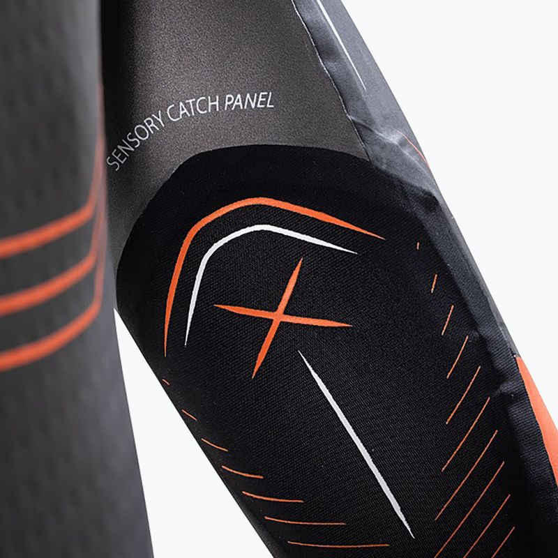 Pianka triathlonowa męska ZONE3 Vanquish-X 5 mm black/orange 6