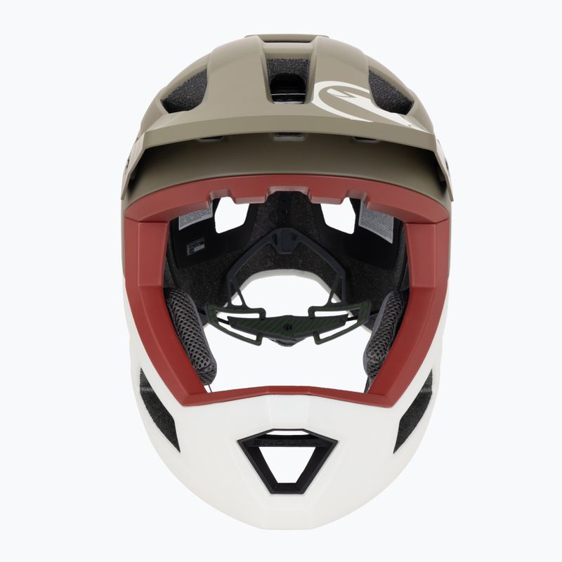Kask rowerowy Endura Singletrack Full Face MIPS tweed green 2