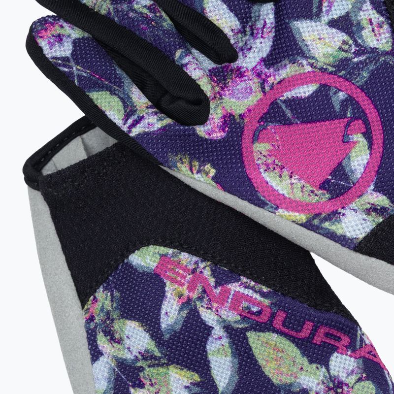 Rękawiczki rowerowe damskie Endura Hummvee Lite Icon W bramble 4