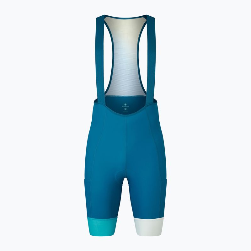 Spodenki rowerowe męskie Endura Loop Bibshort barra blue 4