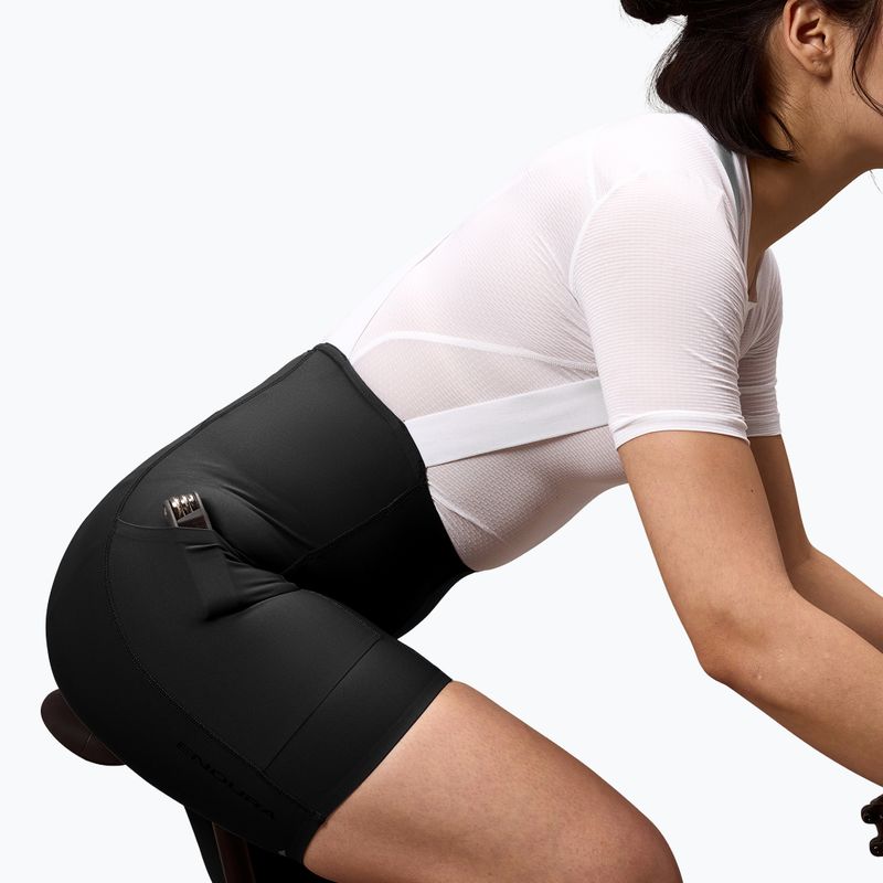 Spodenki rowerowe damskie Endura Loop Bibshort black 6