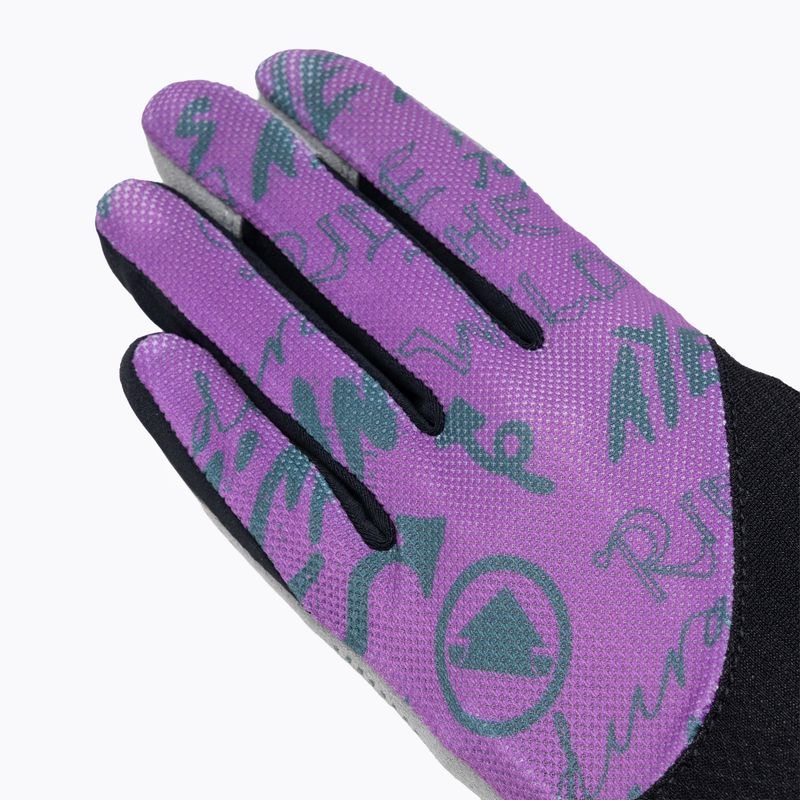 Rękawiczki rowerowe damskie Endura Hummvee Lite Icon W end purple 5