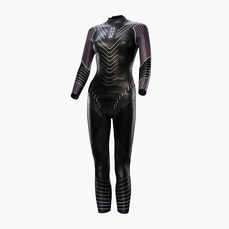 Pianka triathlonowa damska HUUB Pinnacle NB 5:3 mm purple 3