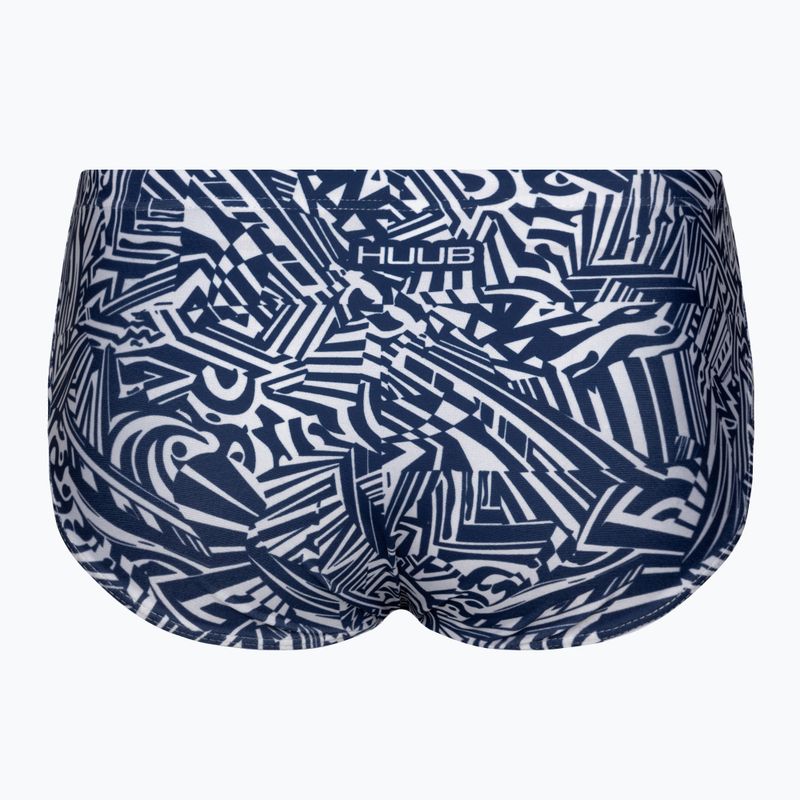 Slipy pływackie męskie HUUB Brief Alistair navy/white 2