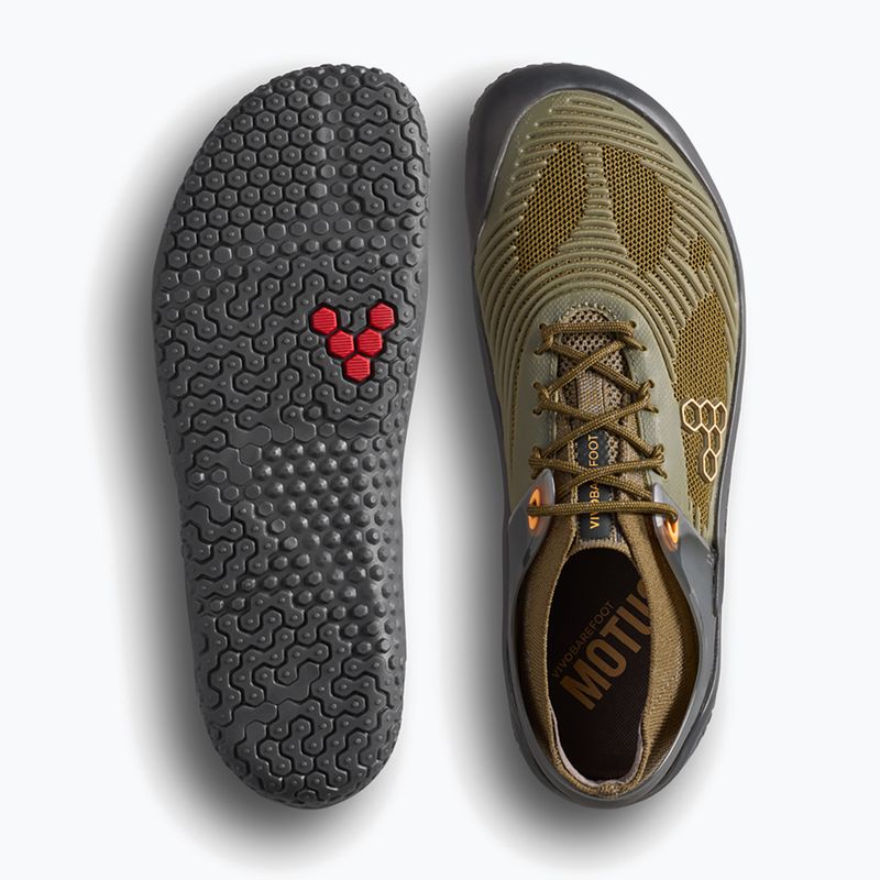 Buty barefoot męskie Vivobarefoot Motus Strenght II dark olive 13