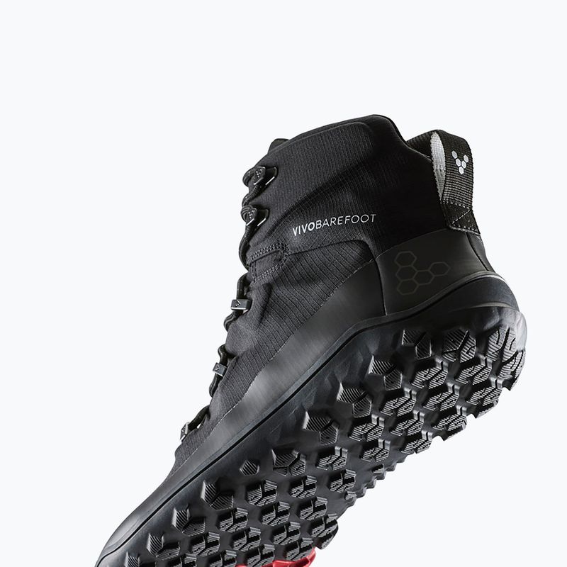 Buty barefoot męskie Vivobarefoot Tracker Textile At obsidian 8