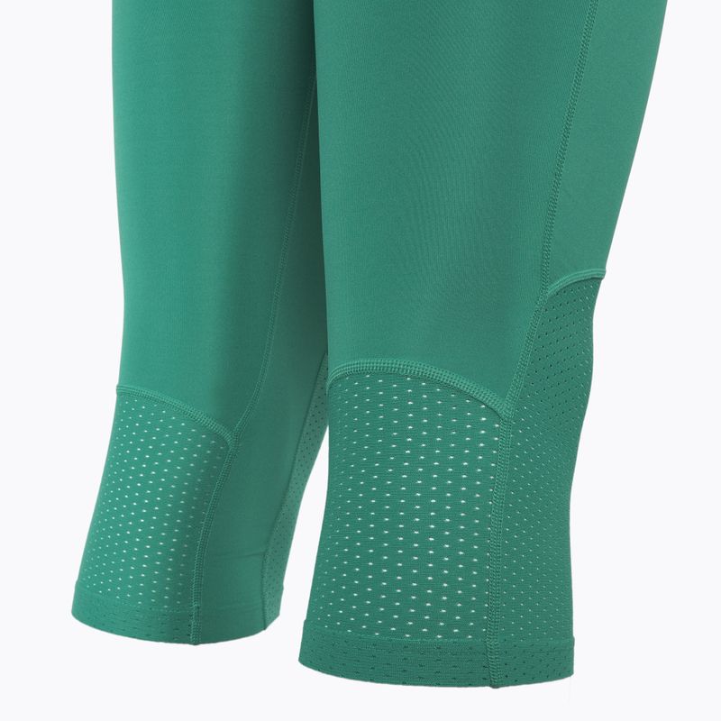 Legginsy treningowe damskie Gymshark Pulse Cropped green 4