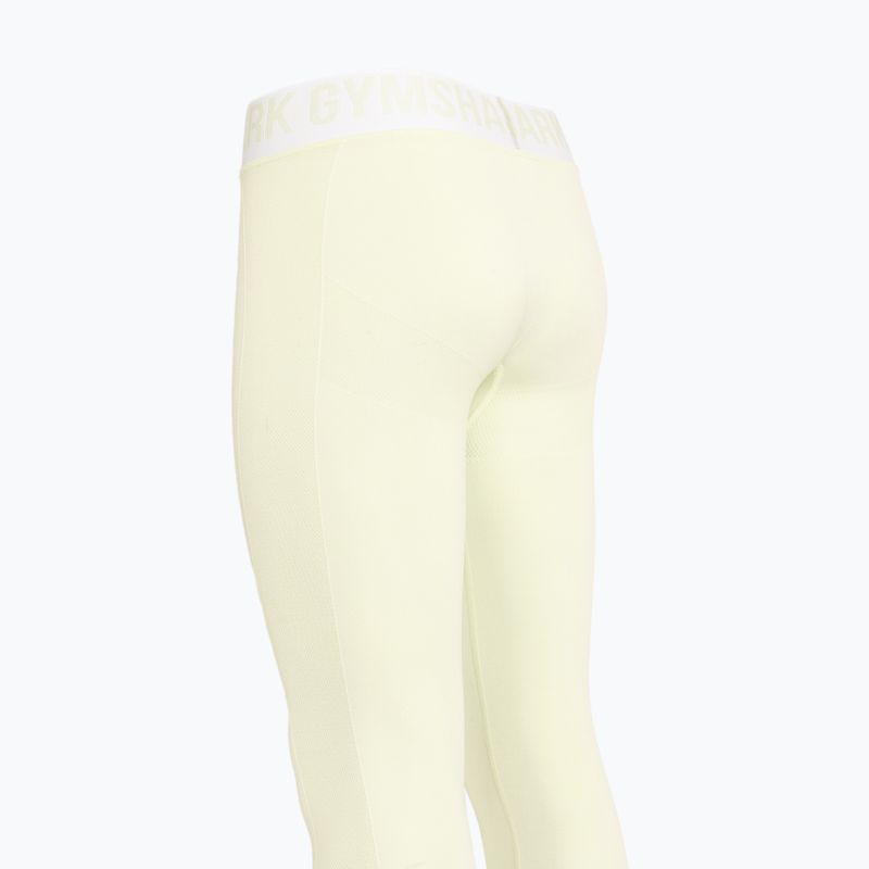 Legginsy treningowe damskie Gymshark Flex Low Rise green/marl 4