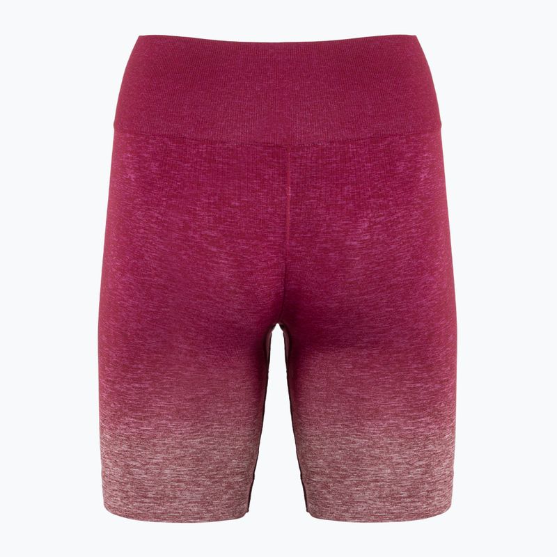 Spodenki treningowe damskie Gymshark Adapt Ombre Seamless red/marl 2