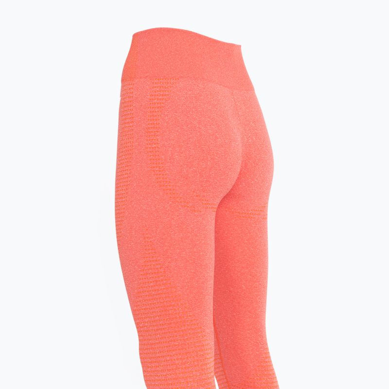 Legginsy treningowe damskie Gymshark Vital Seamless orange/marl 4