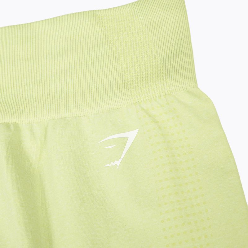 Legginsy treningowe damskie Gymshark Vital Seamless yellow/marl 3