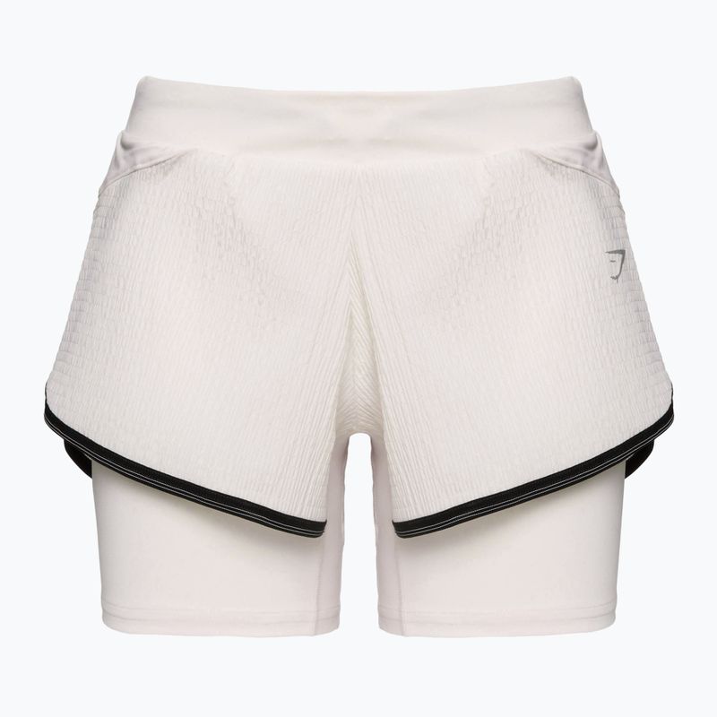 Spodenki treningowe damskie Gymshark Speed white