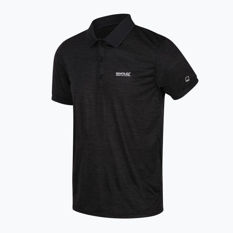 Koszulka trekkingowa męska REGATTA Polo Remex II black 7