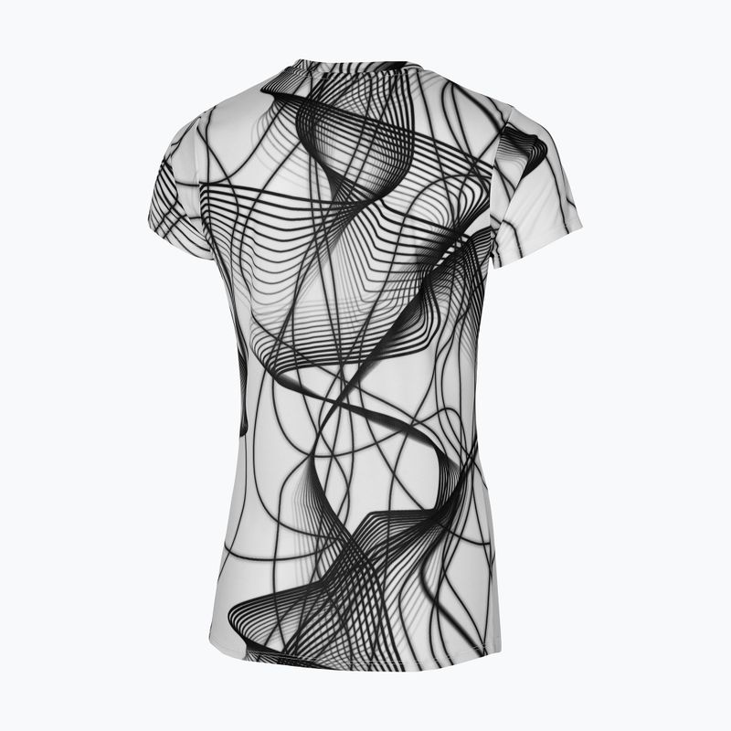 Koszulka do biegania damska Mizuno Graphic Tee white 2