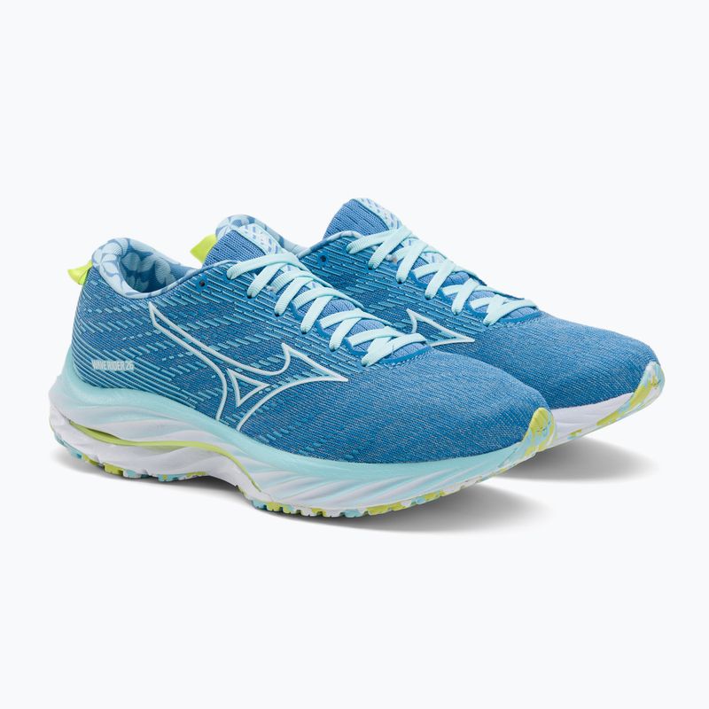 Buty do biegania damskie Mizuno Wave Rider 26 Roxy atomiz/white/daiqgreen 4