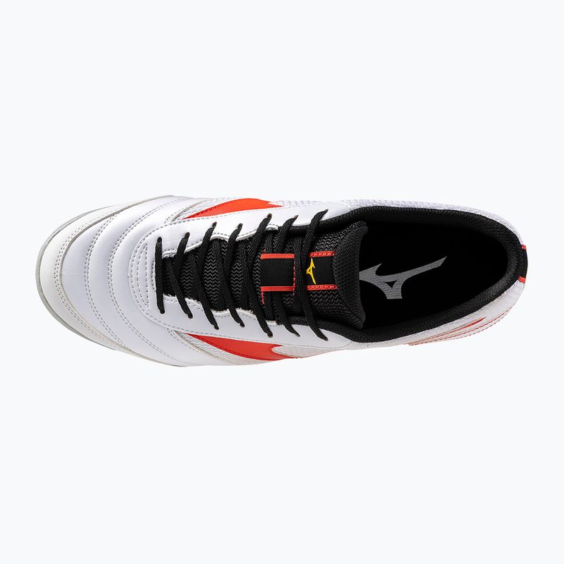 Buty piłkarskie Mizuno MRL Sala Club TF white/radiant red 10