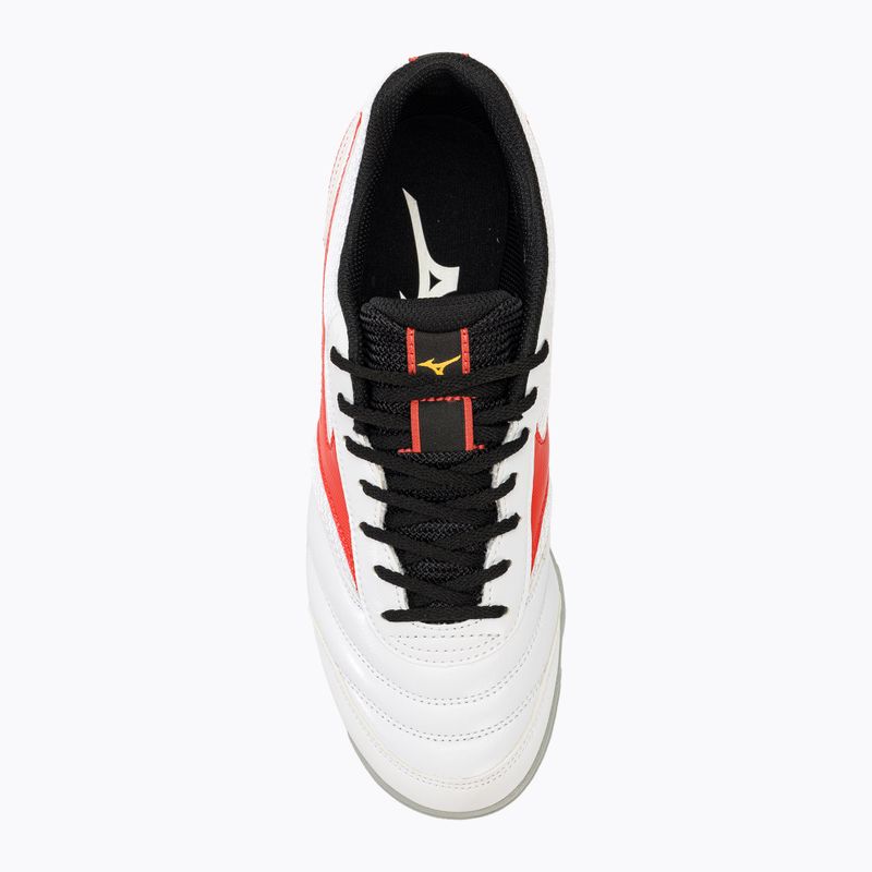 Buty piłkarskie Mizuno MRL Sala Club TF white/radiant red 5