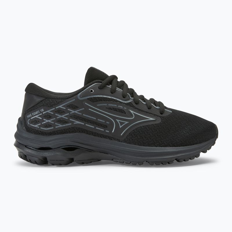 Buty do biegania damskie Mizuno Wave Equate 8 black/ metallic gray 2