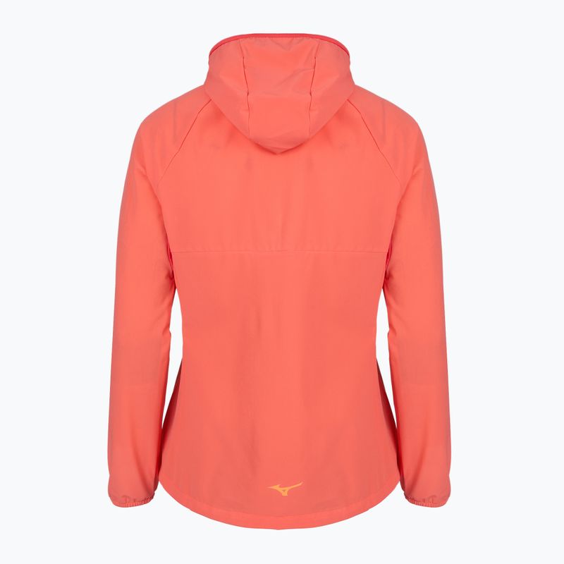 Kurtka do biegania damska Mizuno Alpha Jacket dubarry 4