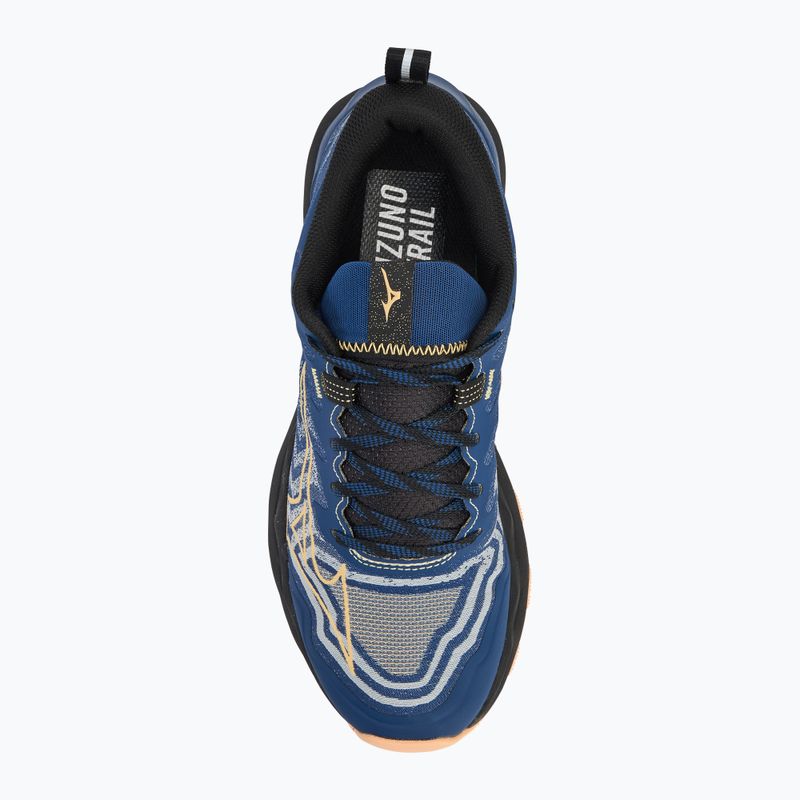 Buty do biegania damskie Mizuno Wave Daichi 8 estate blue/apricot ice/black 5