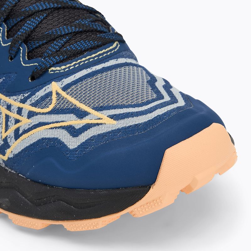 Buty do biegania damskie Mizuno Wave Daichi 8 estate blue/apricot ice/black 7