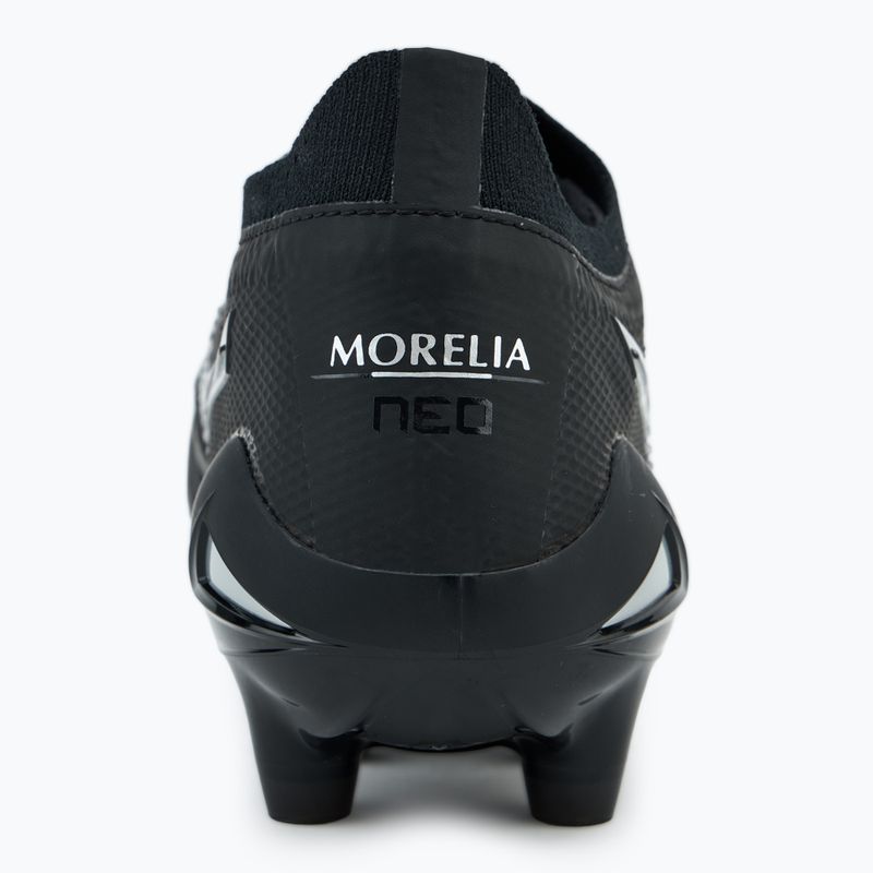 Buty piłkarskie męskie Mizuno Morelia Neo IV β Japan FG black/galaxy silver 6
