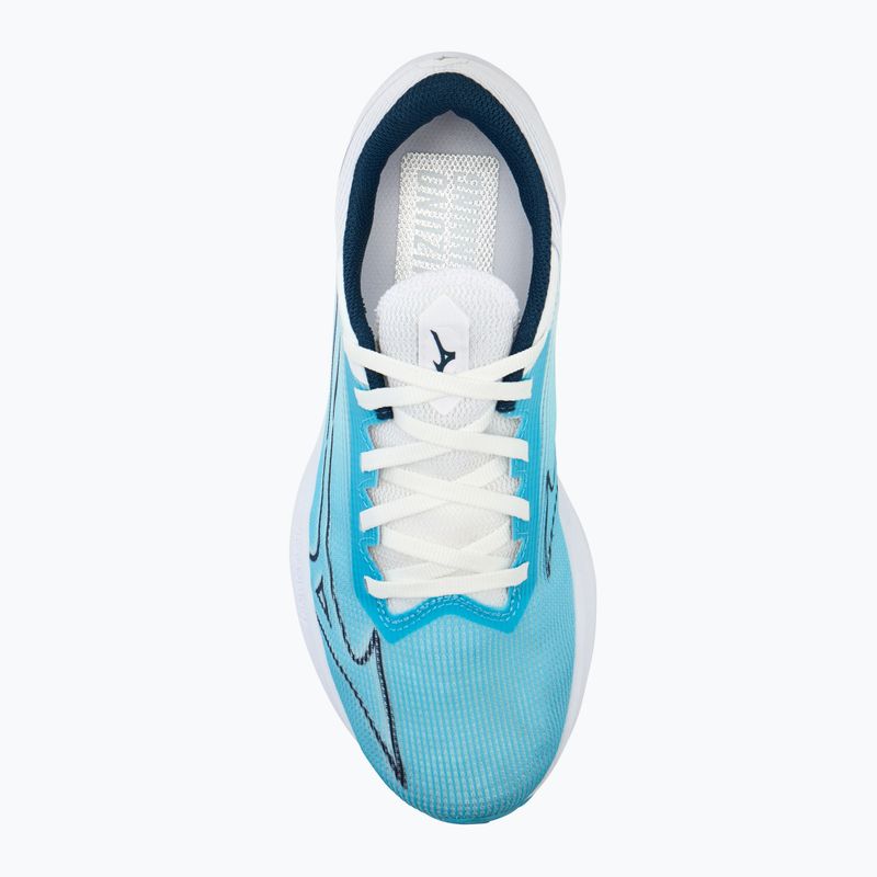 Buty do biegania damskie Mizuno Wave Rebellion Sonic 2 river blue/blue wing teal/white 5