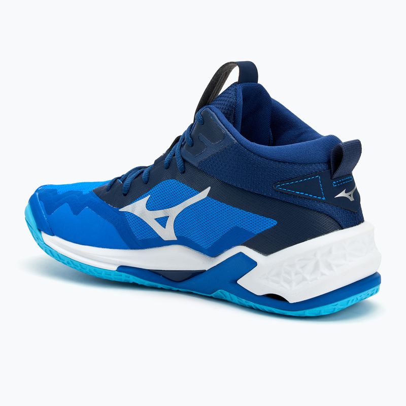 Buty do piłki ręcznej Mizuno Wave Stealth Neo 2 Mid mugen blue/white/estate blue 3