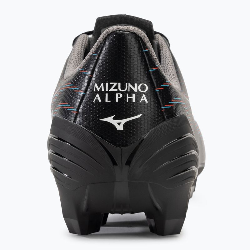 Buty piłkarskie męskie Mizuno α Select FG black/ignition red/801 c 6