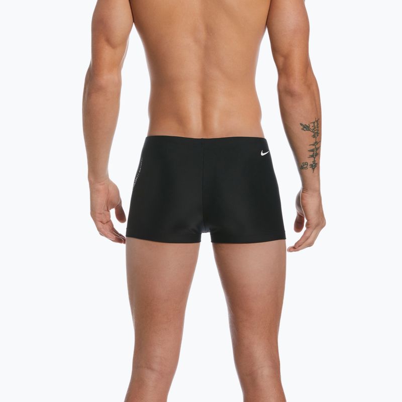 Bokserki pływackie męskie Nike Just Do It Swoosh Square Leg black 6