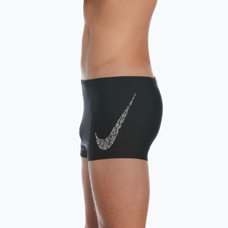Bokserki pływackie męskie Nike Just Do It Swoosh Square Leg black 7
