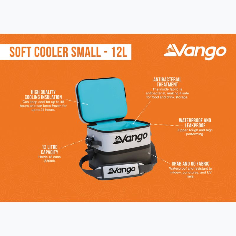 Torba termiczna Vango Soft Cooler Small 12 l cool grey 7