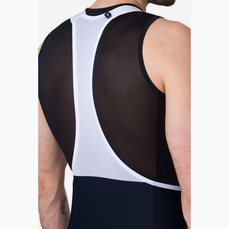 Spodenki rowerowe męskie Rapha Brevet Element Cargo Bib Shorts dark navy/white 4