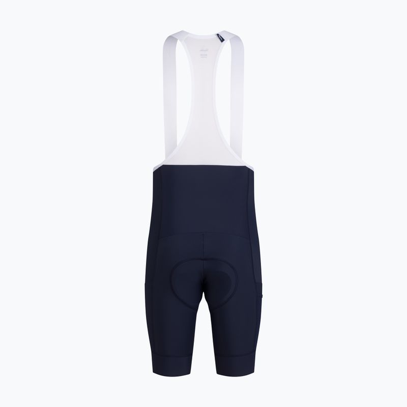 Spodenki rowerowe męskie Rapha Brevet Element Cargo Bib Shorts dark navy/white 6