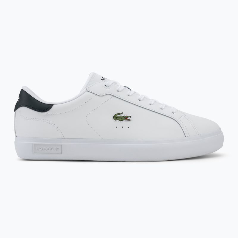Buty męskie Lacoste Powercourt white/dark green 2