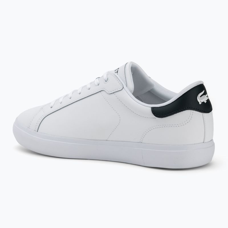 Buty męskie Lacoste Powercourt white/dark green 3