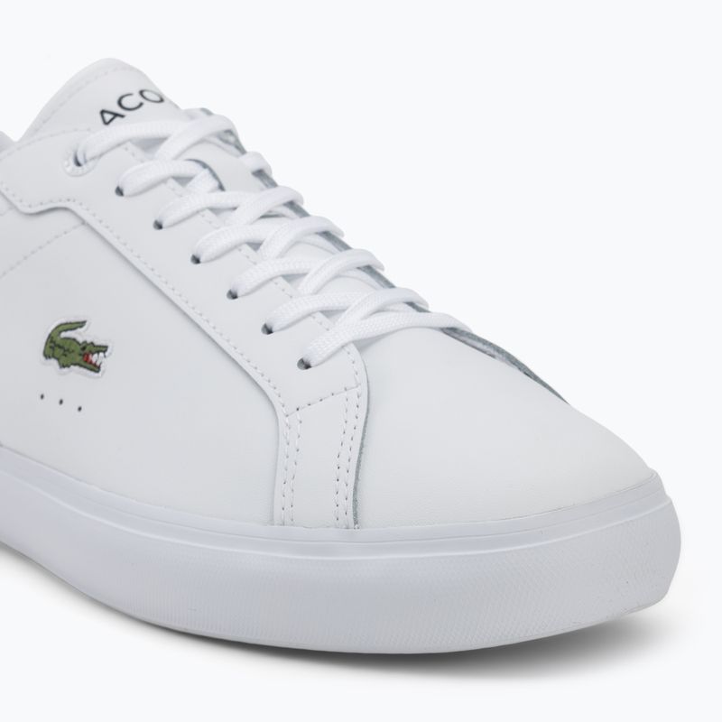 Buty męskie Lacoste Powercourt white/dark green 7