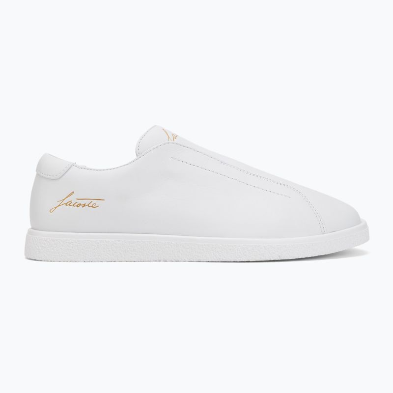 Buty męskie Lacoste Linecourt Slip-On white/white 2