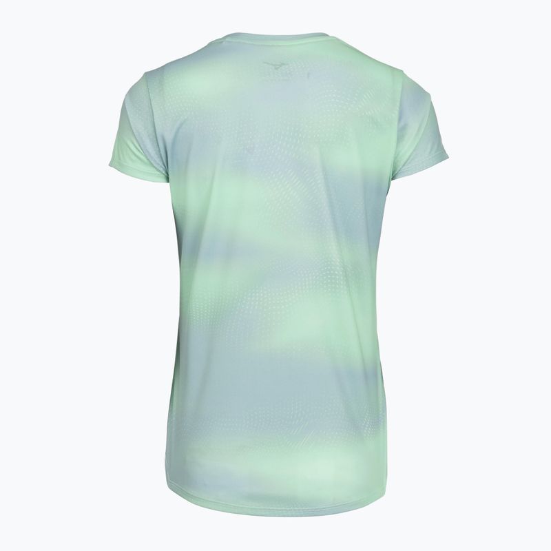 Koszulka do biegania damska Mizuno Core Graphic Tee flash mint 2