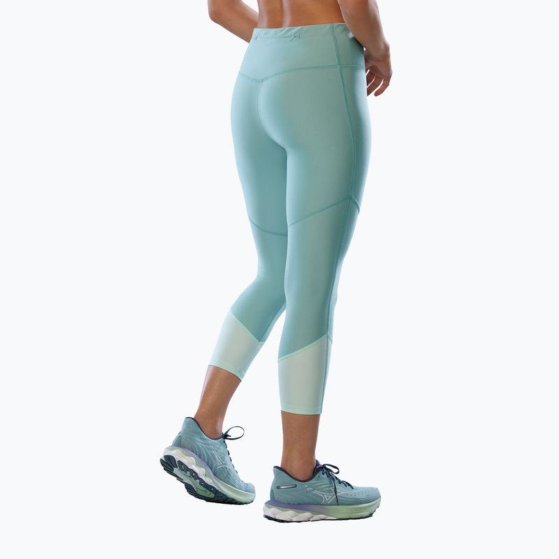 Legginsy damskie Mizuno Impulse Core 3/4 cloud blue 2