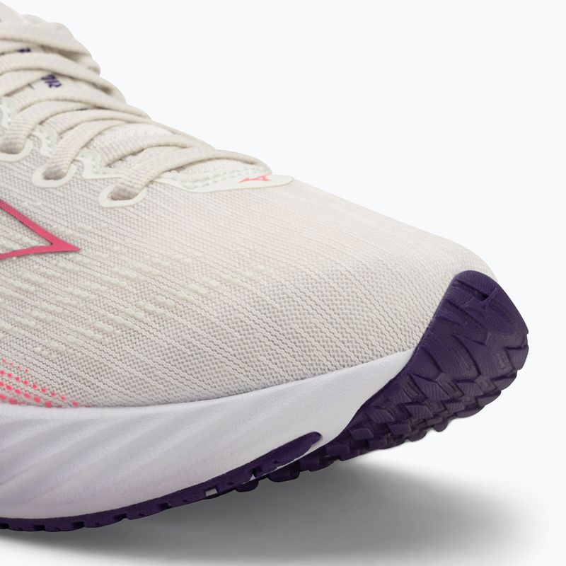 Buty do biegania damskie Mizuno Wave Rider 28 snow white/camellia rose/vintage indigo 7