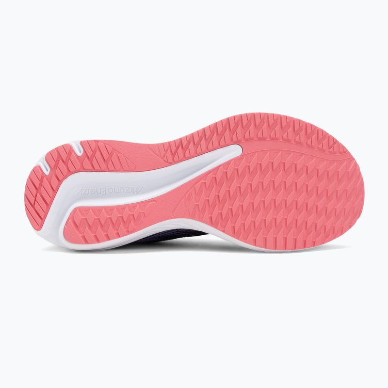 Buty do biegania dziecięce Mizuno Enerzy Rider Jr black/camelliarose/ paisleypurple 4