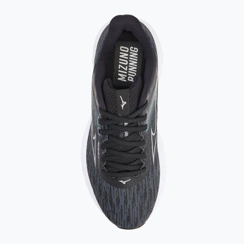 Buty do biegania damskie Mizuno Wave Inspire 21 black/silver/metallic gray 5