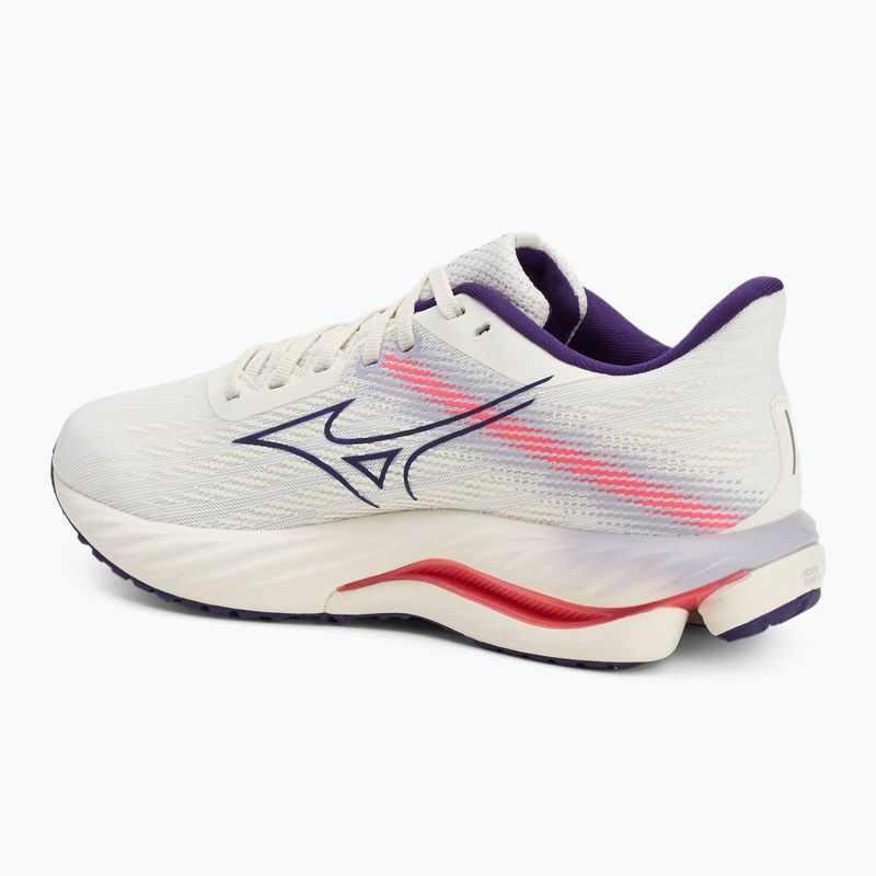 Buty do biegania damskie Mizuno Wave Inspire 21 snow white/vintage indigo/camellia rose 3