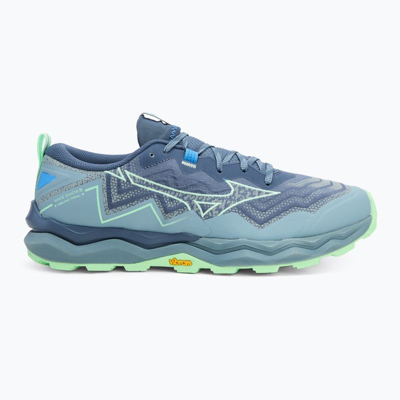 Buty do biegania męskie Mizuno Wave Daichi 9 vintage indigo/neo mint/citade 2