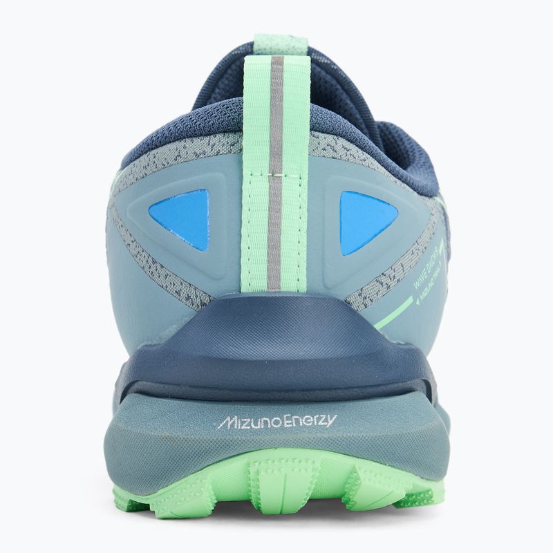 Buty do biegania męskie Mizuno Wave Daichi 9 vintage indigo/neo mint/citade 6